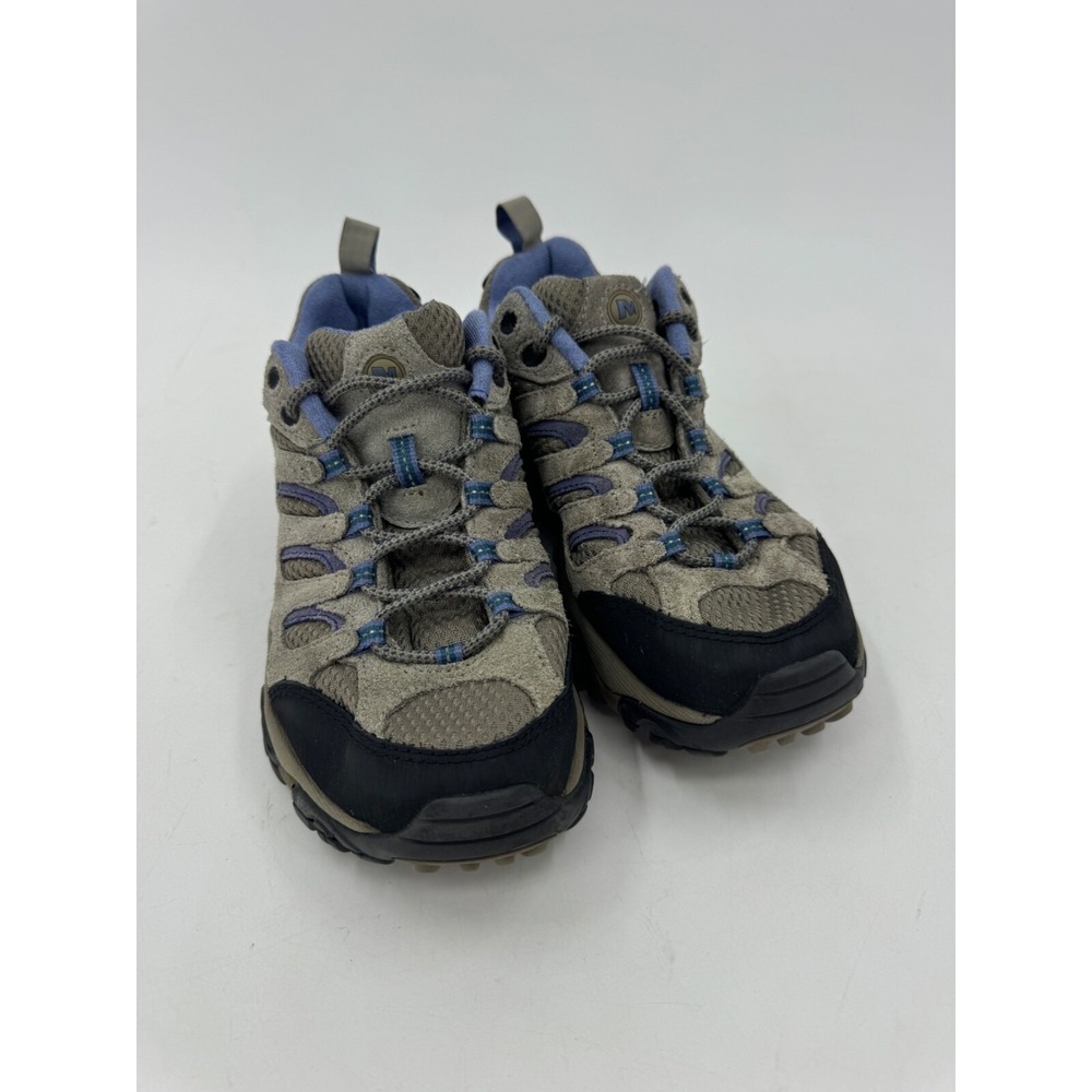 Merrell Women Moab‎ 2 Aluminum/Marlin Continuum Ortholite Hiking Shoe Sz 7 - Picture 5 of 10